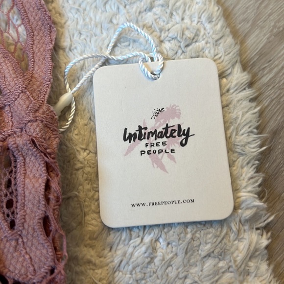 Free People Adella lace bralette - rose - Picture 5 of 7